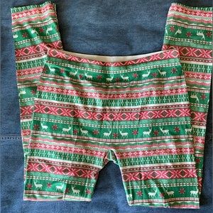 Christmas holiday leggings